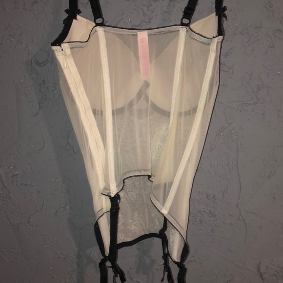 White Victoria Secret Bustier - Picture 3 of 6